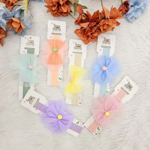 Baby Girl Stylish Headband, Stretchable And Comfortable (6)