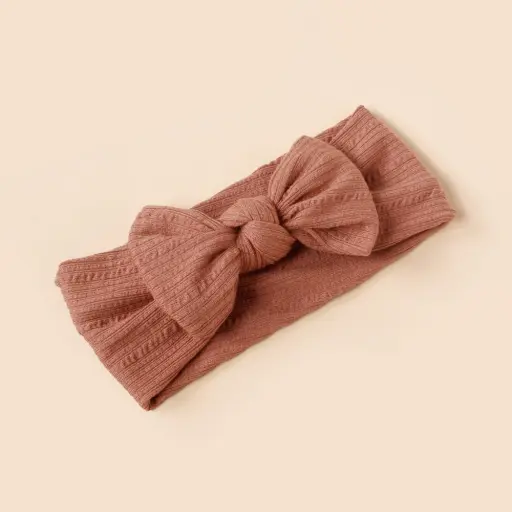 Baby Girls Headbands with Bows Stretchy Hairbands for Newborn Infant Toddler (2)