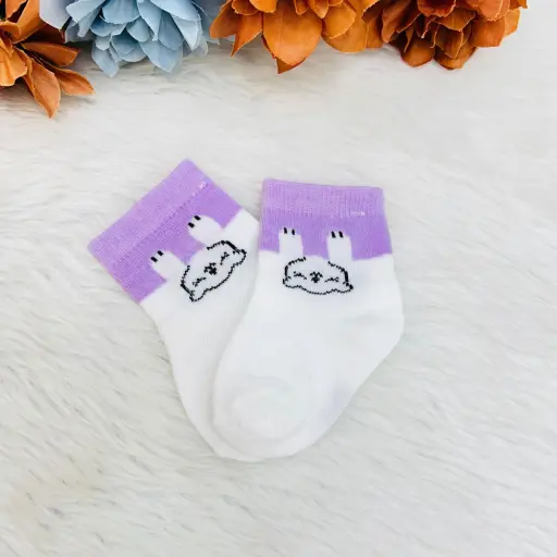 Cute Cartoon Sock Crew Fit for Comfort Breathable Kids Socks
