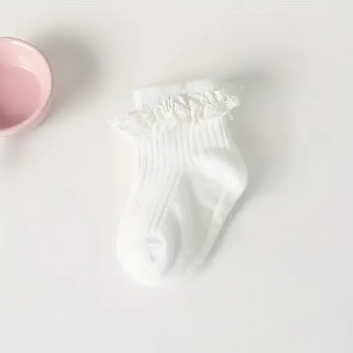 Cute and Colorful Anti Slip Socks Frill &Ruffle Socks for Baby  (3)