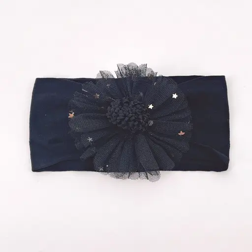 Headwrap for Toddler With Tulle Girls Baby Stretch Hairband (10)