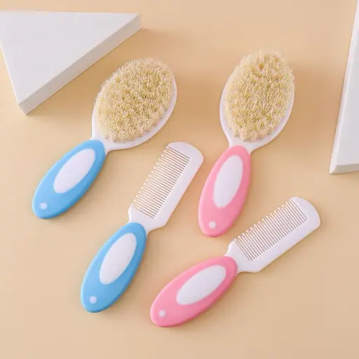 Newborns Toddler Kids Safe ABS Plastic Comb Soft 3