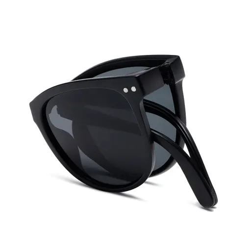 Round Foldable Sunglass For Kids With Box (2)