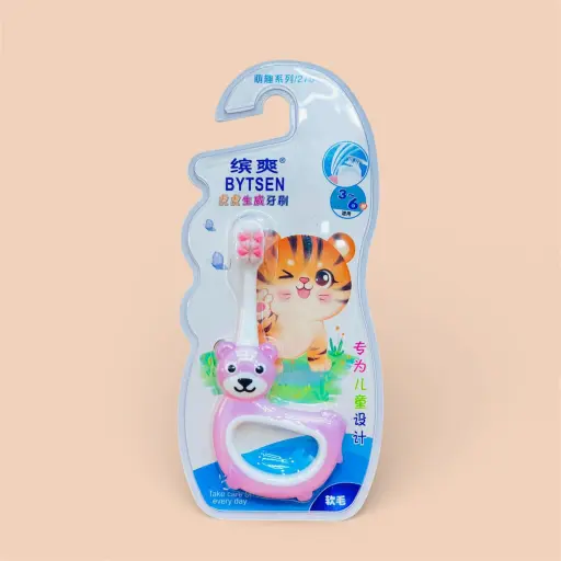 Soft Bristles Household Cartoon Childrens Toothbrush