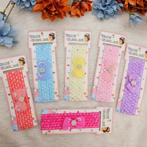 Stretchable Hairband for Newborn Infant ToddlersPack of 6