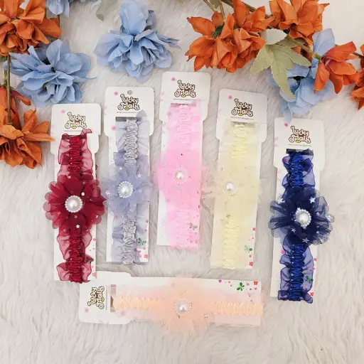 Stylish Baby Girl Multicolor Headband (pack of 6)