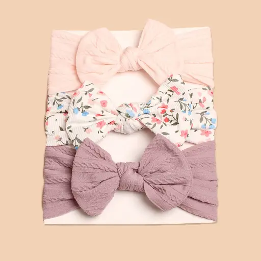Cute Children's Hair Bands New Bow Combination Hair Band type 1