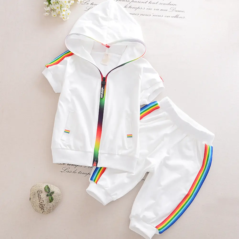 Boys Candy-Colored Zipper Hoodies