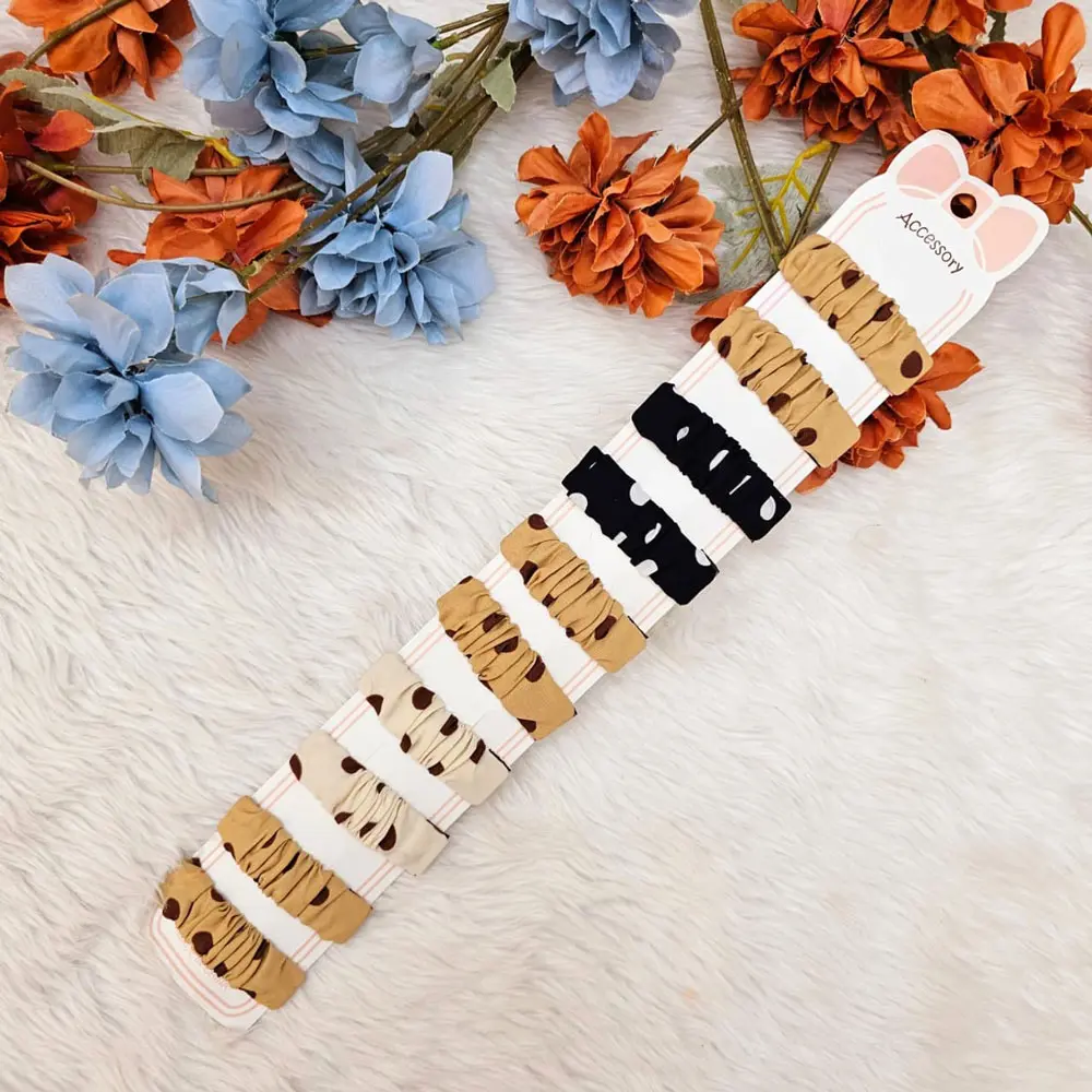 5pc Set Mini Hair Clip For Baby Girl Cute Designed Hair clips (5)