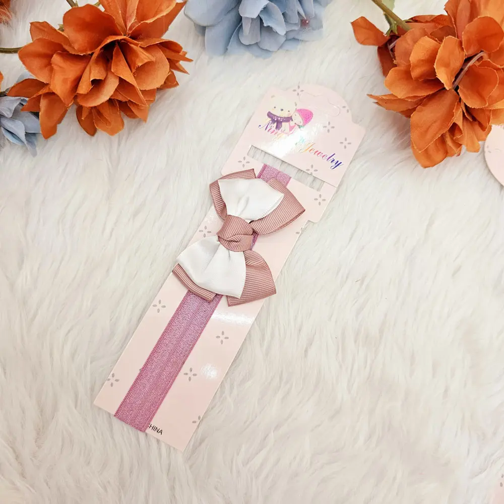Baby Girl Multicolor Bow Design Headband (Pack of 6)