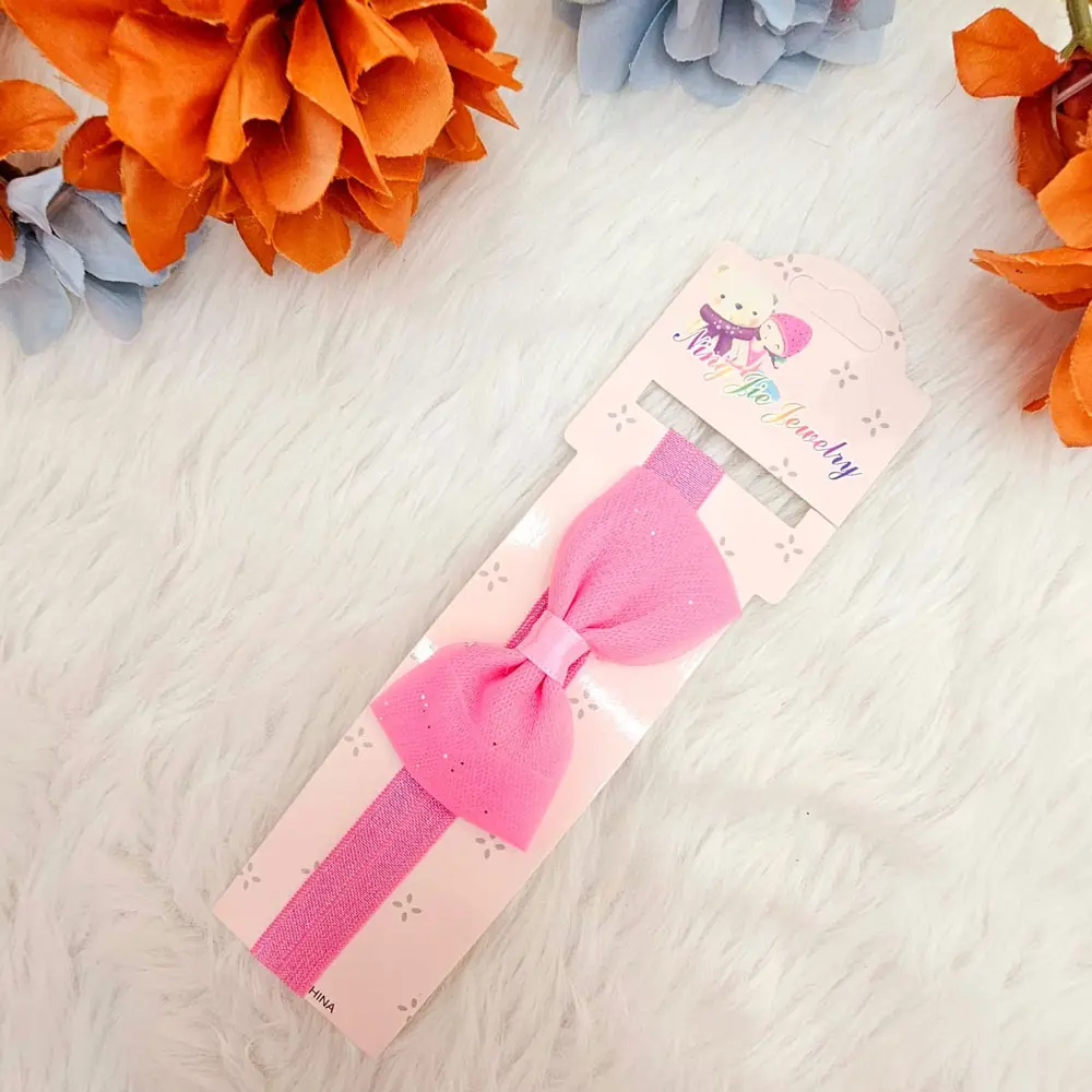Baby Girl Multicolor Bow Headband (pack of 6) (2)