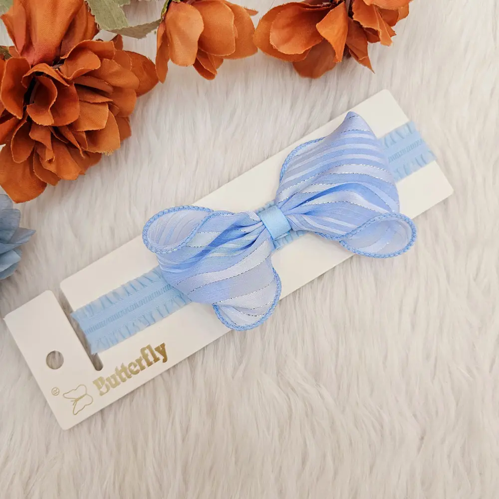 Baby Girl Nylon Headbands Infant Toddler Hair Accessories  (2)