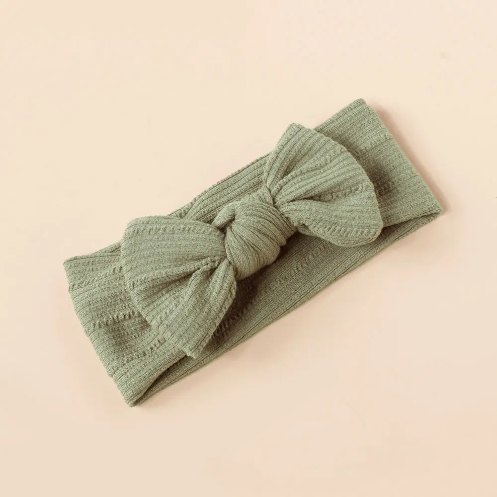 Baby Girls Headbands with Bows Stretchy Hairbands for Newborn Infant Toddler (10)