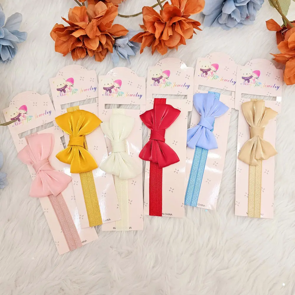 Colorful And Super Soft Different Color Baby Girl Headband(pack of 6) (2)