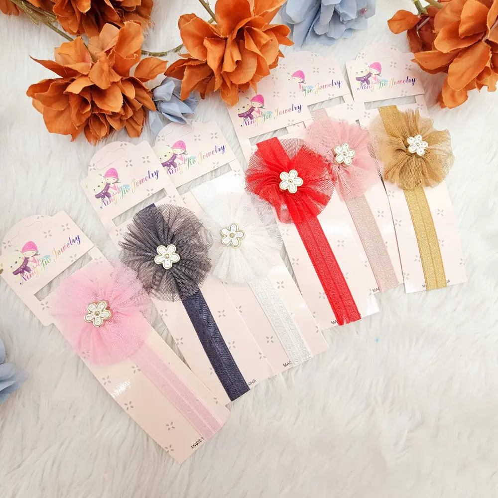 Cute Baby Hair Band In Multicolor (pack of 6) (3)