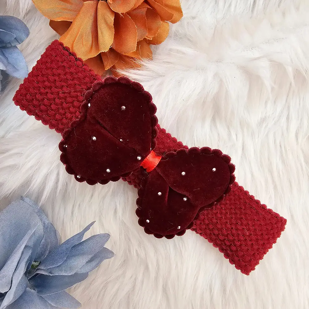 Fancy New Born Baby Girls Cute Hair Bands (4)