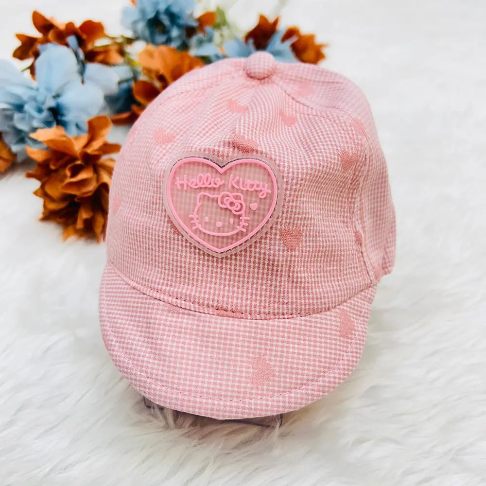 Hello Kitty Embroidered Trendy Hat 3