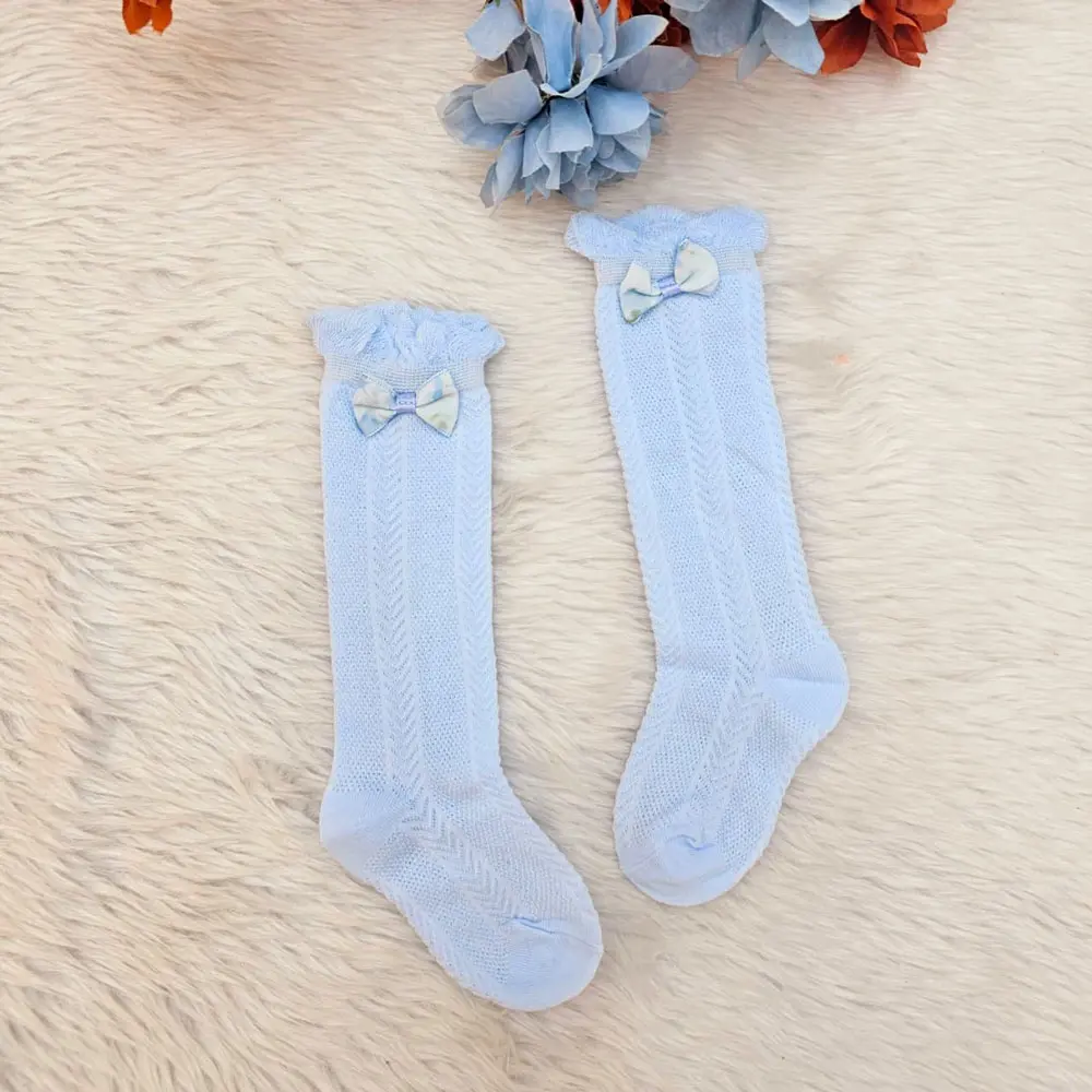 Mesh Stocking Knee High Breathable Summer Stockings Cartoon Baby Stockings 