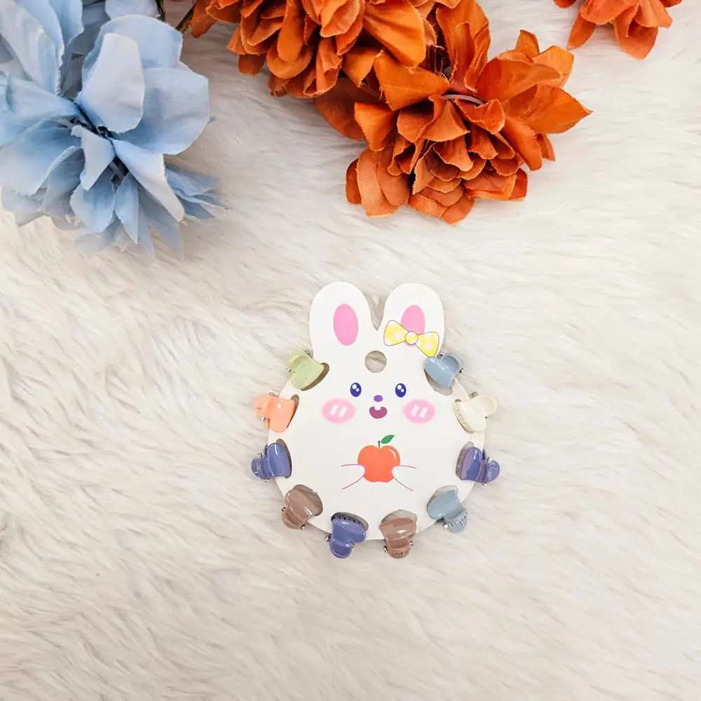 Mini Claw Clips Plastic Hair Small Braids Clutchers Hair Accessories for Baby Girls 