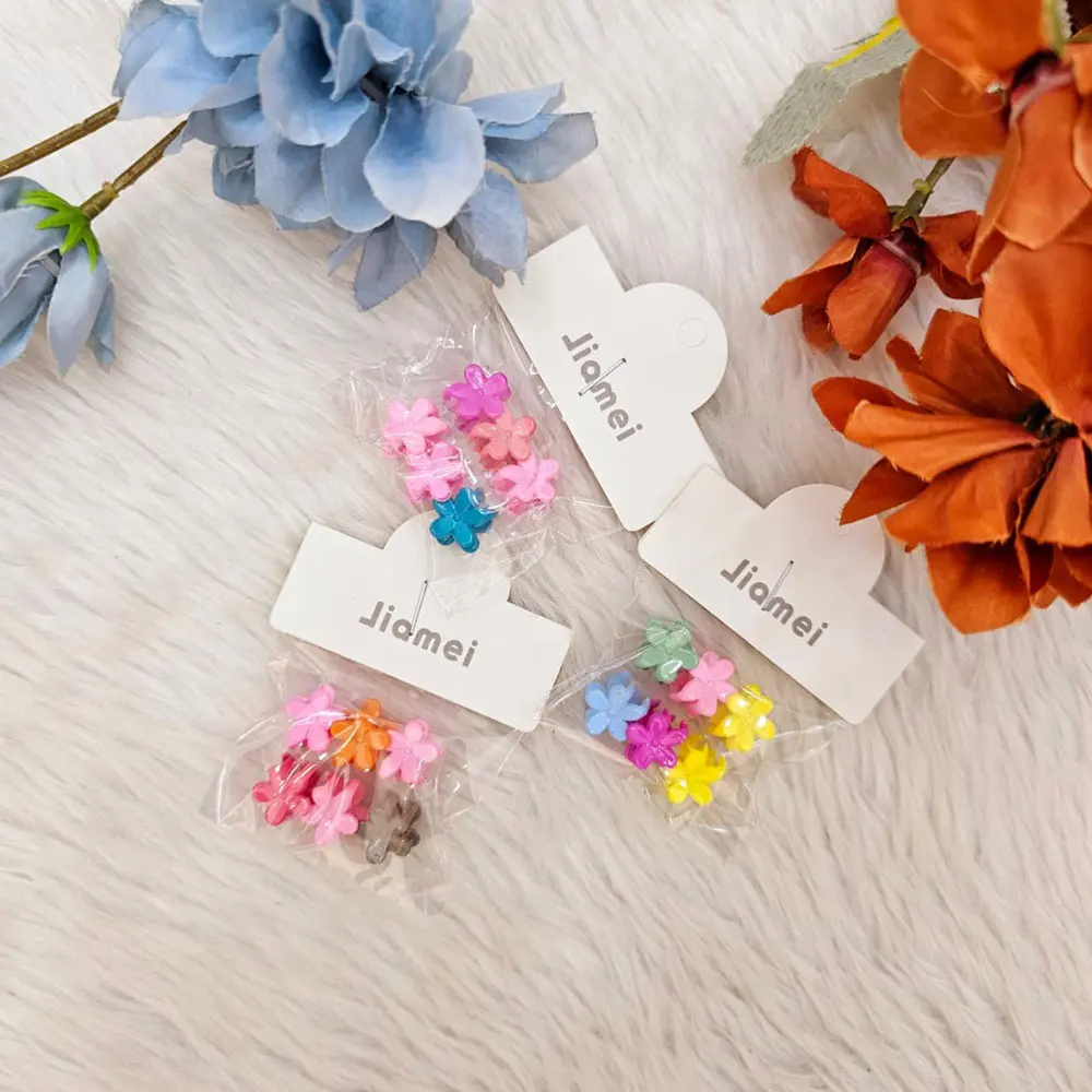 Mini Colorful Metal Color Hair Clips