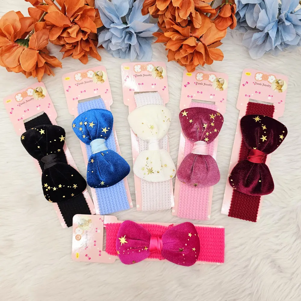 Multi Coloured Baby Girl Kids Hairband (Pack of 6) (4)