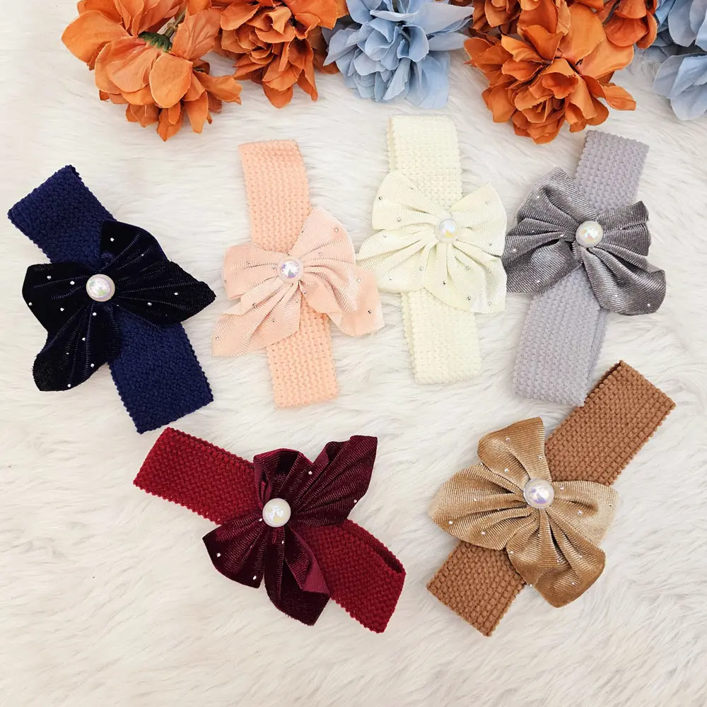 Soft Baby Hairband In Multicolor And In DIfferent Design (Pack of  6) 