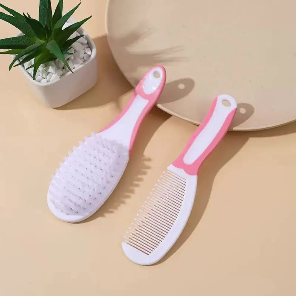 Soft Hair Washing Brush Set for Infants and Toddlers 2