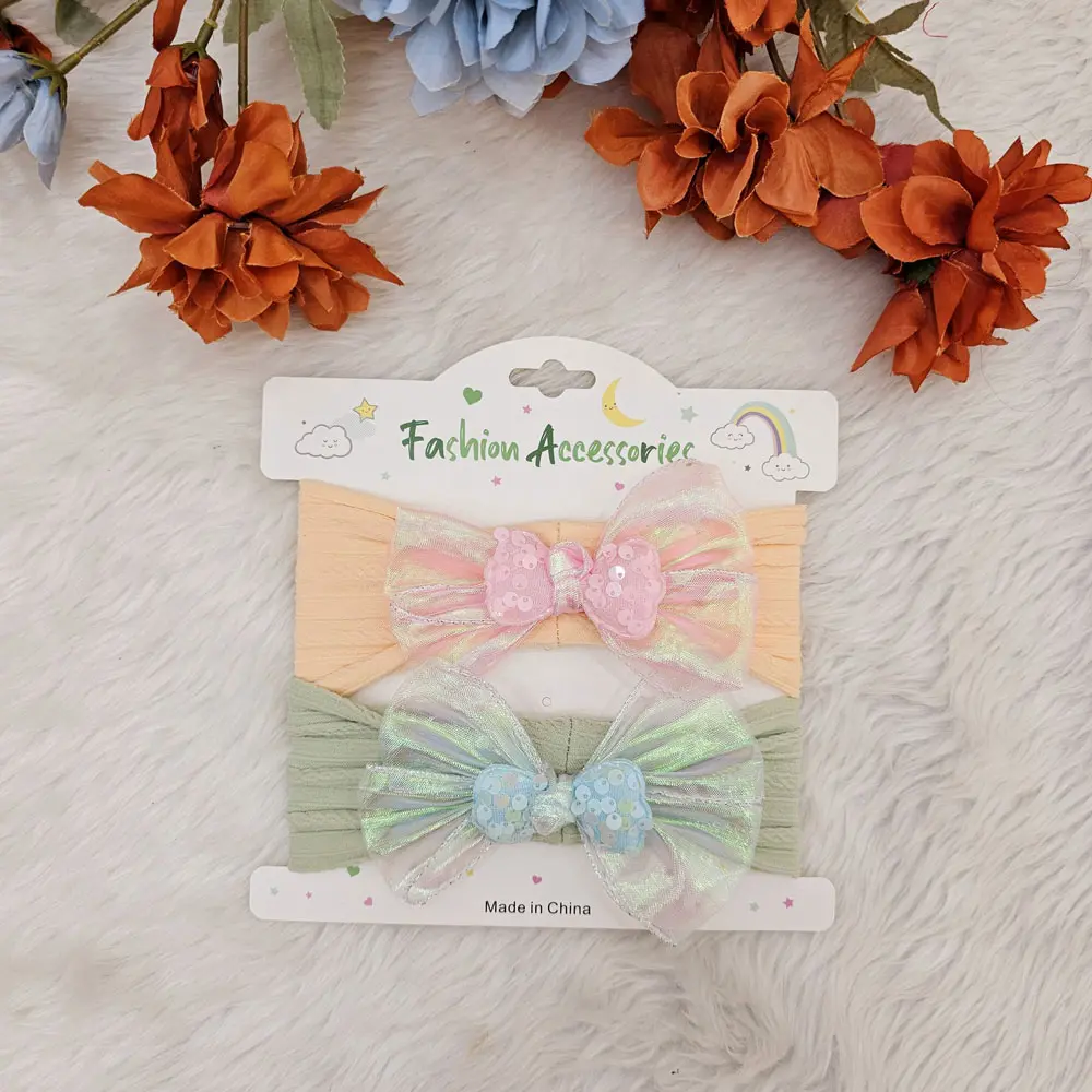 Stylish And Soft Butterfly Glittering Headband