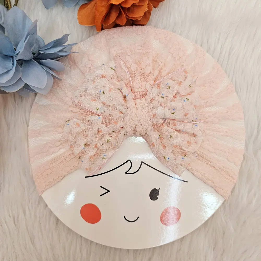 Super Stretchable Stylish Printed Turban For Newborn  (6)