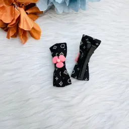 A Set Of Stylish Printed Hair Clip 5