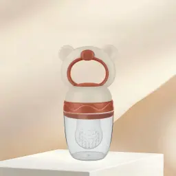 BPA Free Fresh Food Grade Silicone Baby Fruit Feeder 2