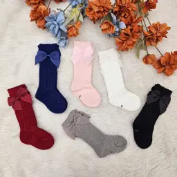Baby Girl Knee High Socks Toddlers Breathable Mesh Sock 