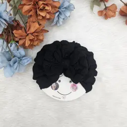 Bubble Soft Bow Hat For Newborn