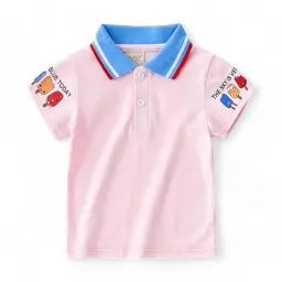 Little Baby Boys Short Sleeve Polo T-Shirt