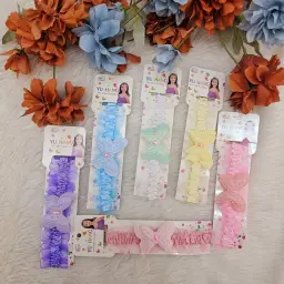 Multicolored Butterfly Designed Cute Headband For Little One