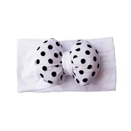 Nylon Newborn Polka Dot Headbands