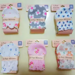 Random color Newborn Two Different Printed Socks pack of 2