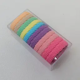 Seamless Elastic Hair Tie Band Box Packing Women Ponytail Holder 3