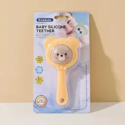 Silicone Soft Toy Hand Rattle Teether 2