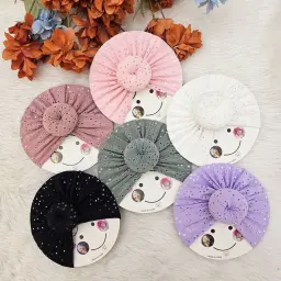 Soft Hakoba Solid Color Head Wrap Stretchable Headband (4)