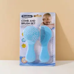 Soft Nylon Hair Brush and Bath Brush Set 4