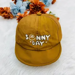 Sunny Day Embroidered Kids Baseball Cap