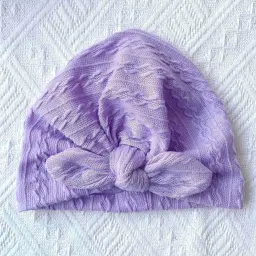 Turban Hat Cap Bow Knotted Head Wrap For Babies (5)