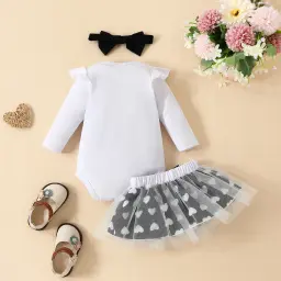 long-sleeved mesh skirt For baby